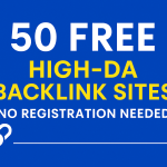50 Free High-DA Backlink Sites