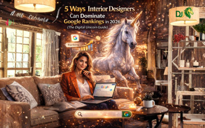 5 Ways Interior Designers Can Dominate Google Rankings in 2026 (The Digital Unicorn Guide)