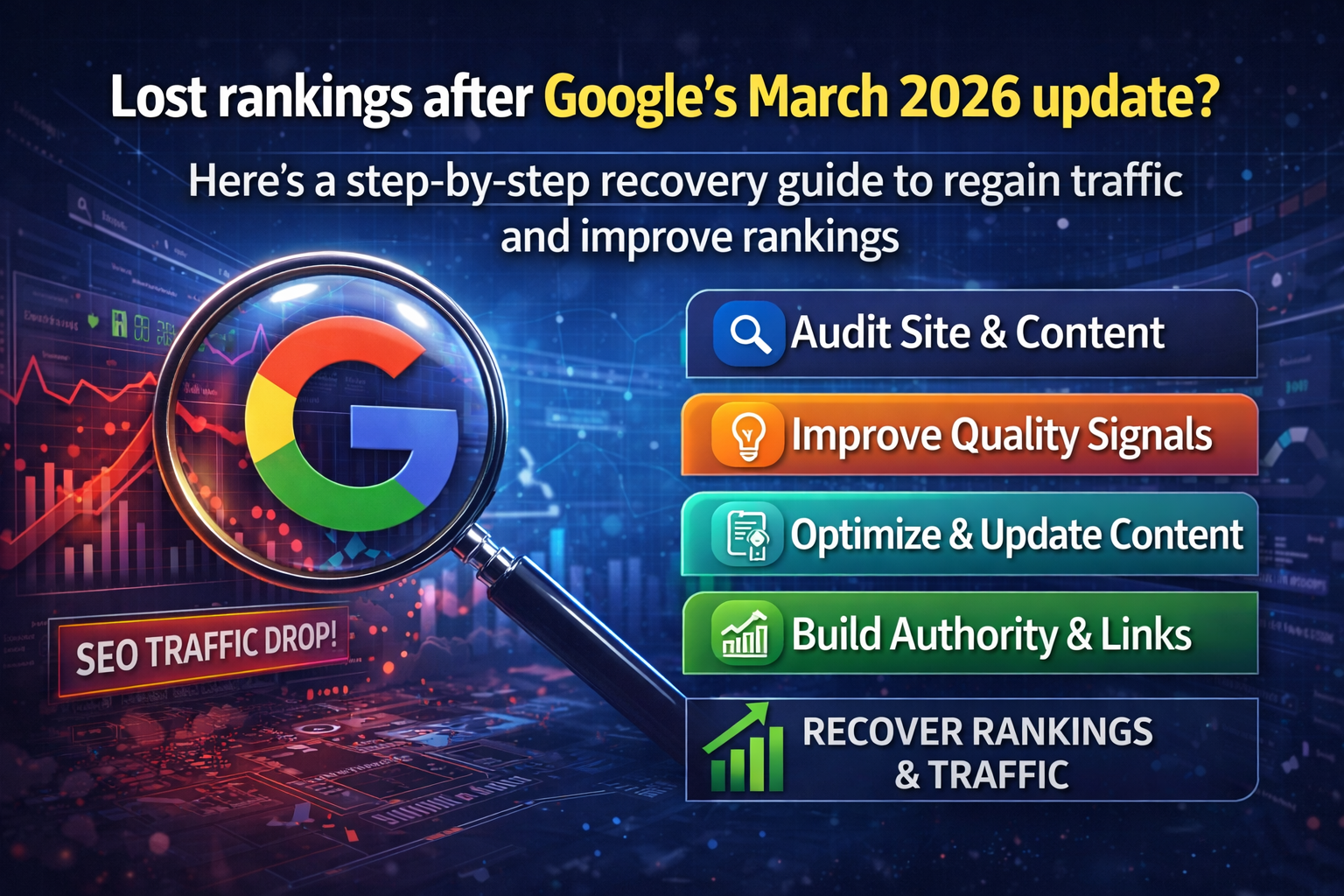 google core update recovery